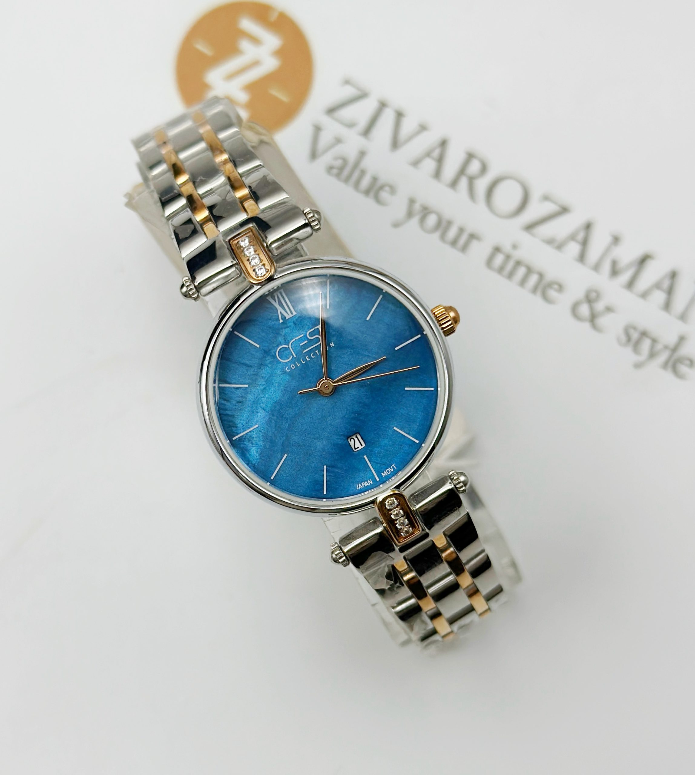 IMG_6840-scaled ساعت زنانه کرستCRESTکد 9001 - تصویر 1